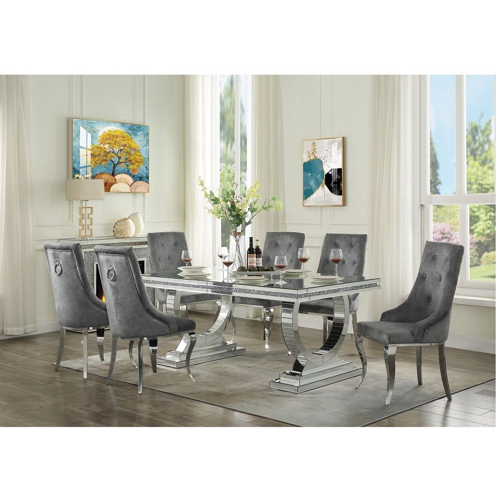 Dekel - Side Chair, alternate view 12 with metal