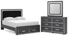 Zuraleus - Upholstered Panel Platform Storage Bedroom Set