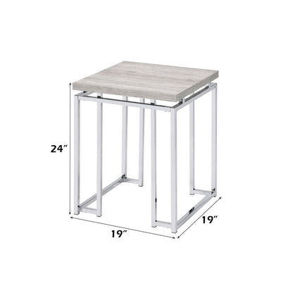 Chafik - Table, alternate view 16 with wood construction