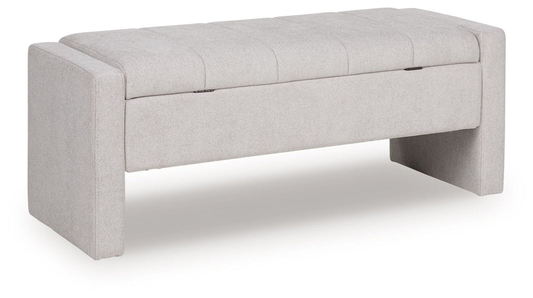Akselman - Storage Bench - Gray - Signature Design by Ashley® - 2