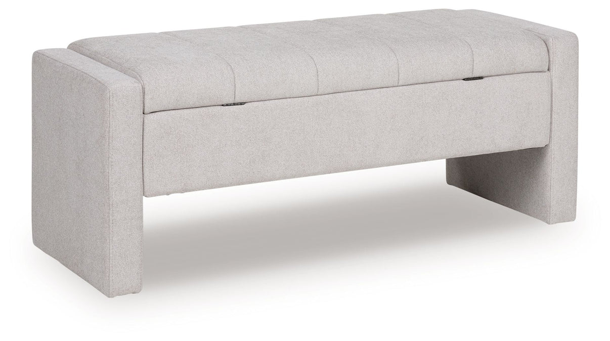 Akselman - Storage Bench - Gray - Signature Design by Ashley® - 2