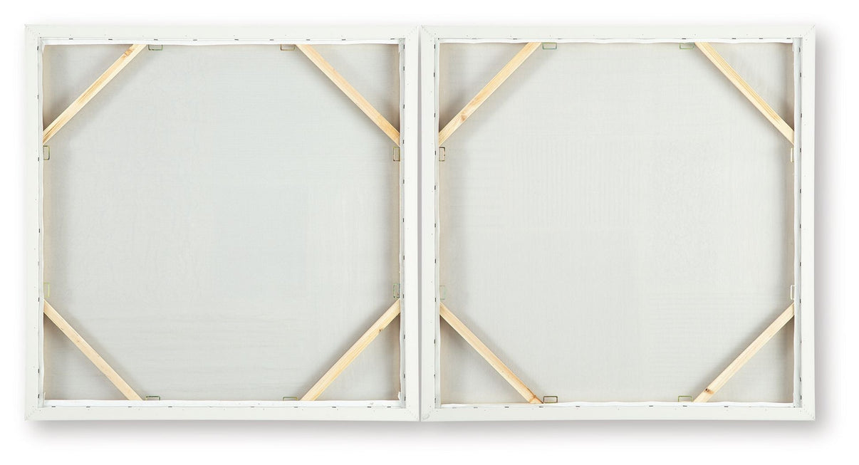 Andorfield - Wall Art Set (Set of 2) - Beige / Black / White - Signature Design by Ashley® - 7