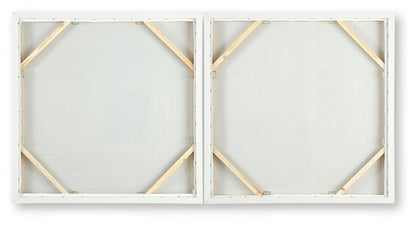 Andorfield - Wall Art Set (Set of 2) - Beige / Black / White - Signature Design by Ashley® - 7