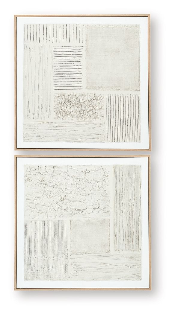 Andorfield - Wall Art Set (Set of 2) - Beige / Black / White - Signature Design by Ashley® - 5