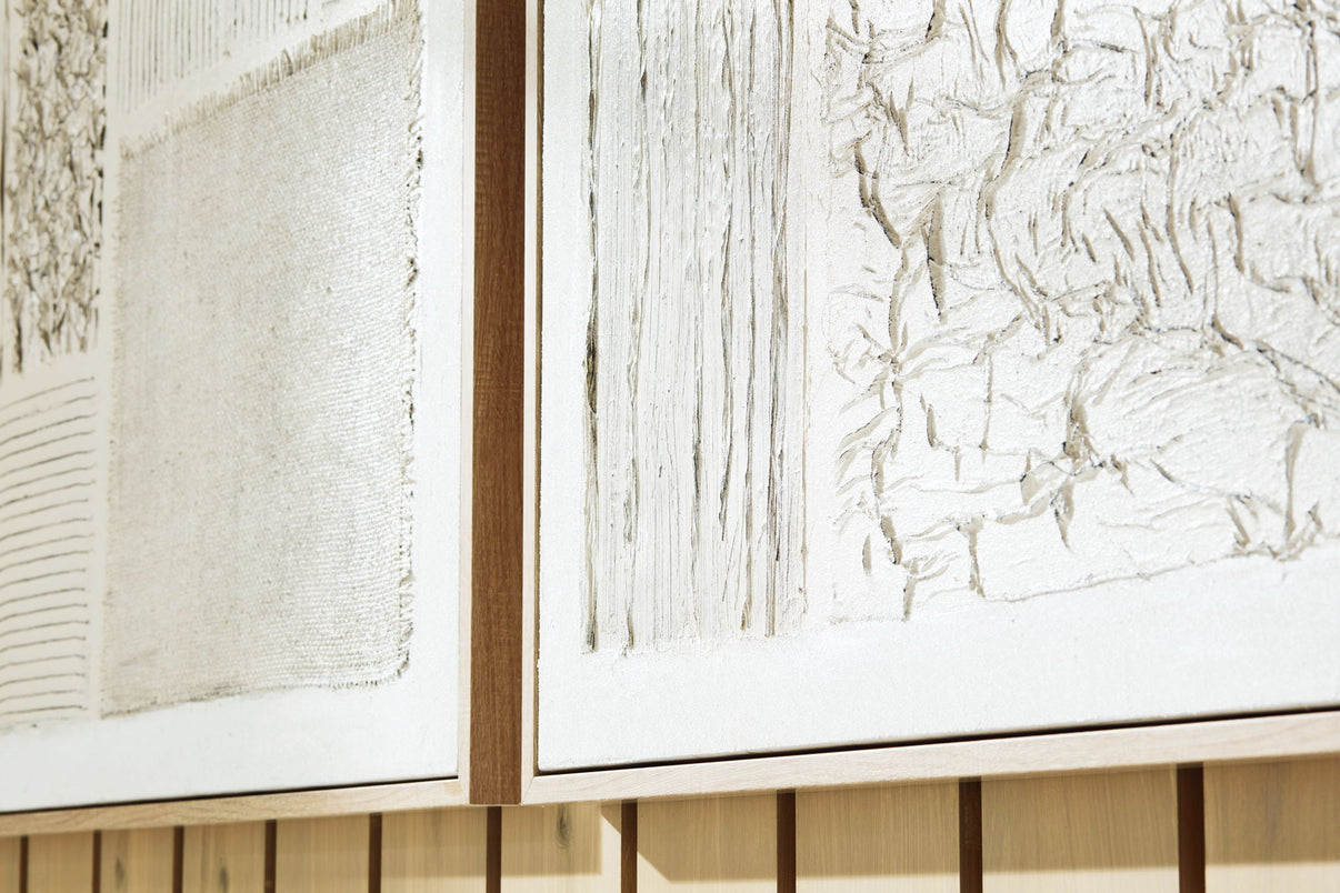 Andorfield - Wall Art Set (Set of 2) - Beige / Black / White - Signature Design by Ashley® - 4