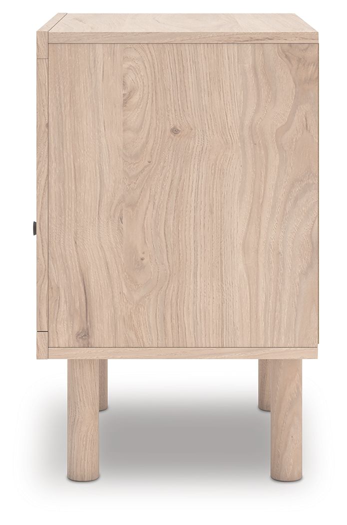 Arloster - One Drawer Night Stand - Tan - Signature Design by Ashley® - 9