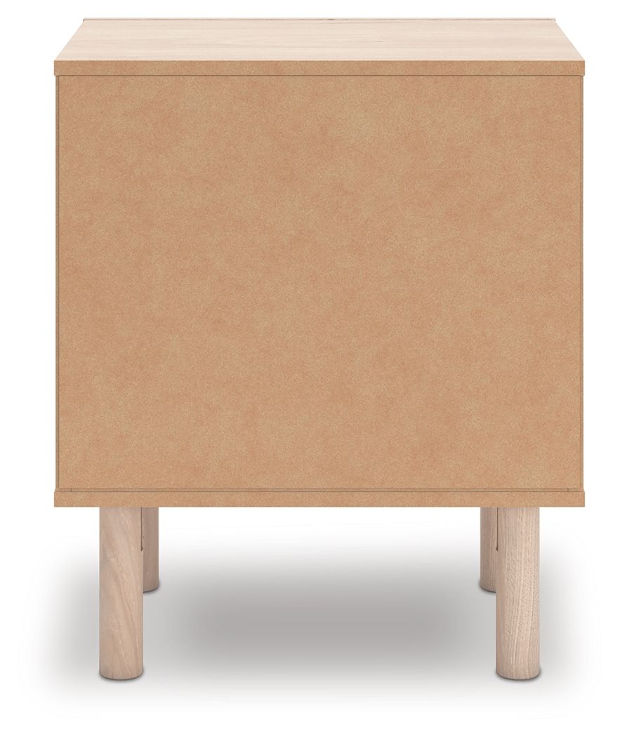 Arloster - One Drawer Night Stand - Tan - Signature Design by Ashley® - 6