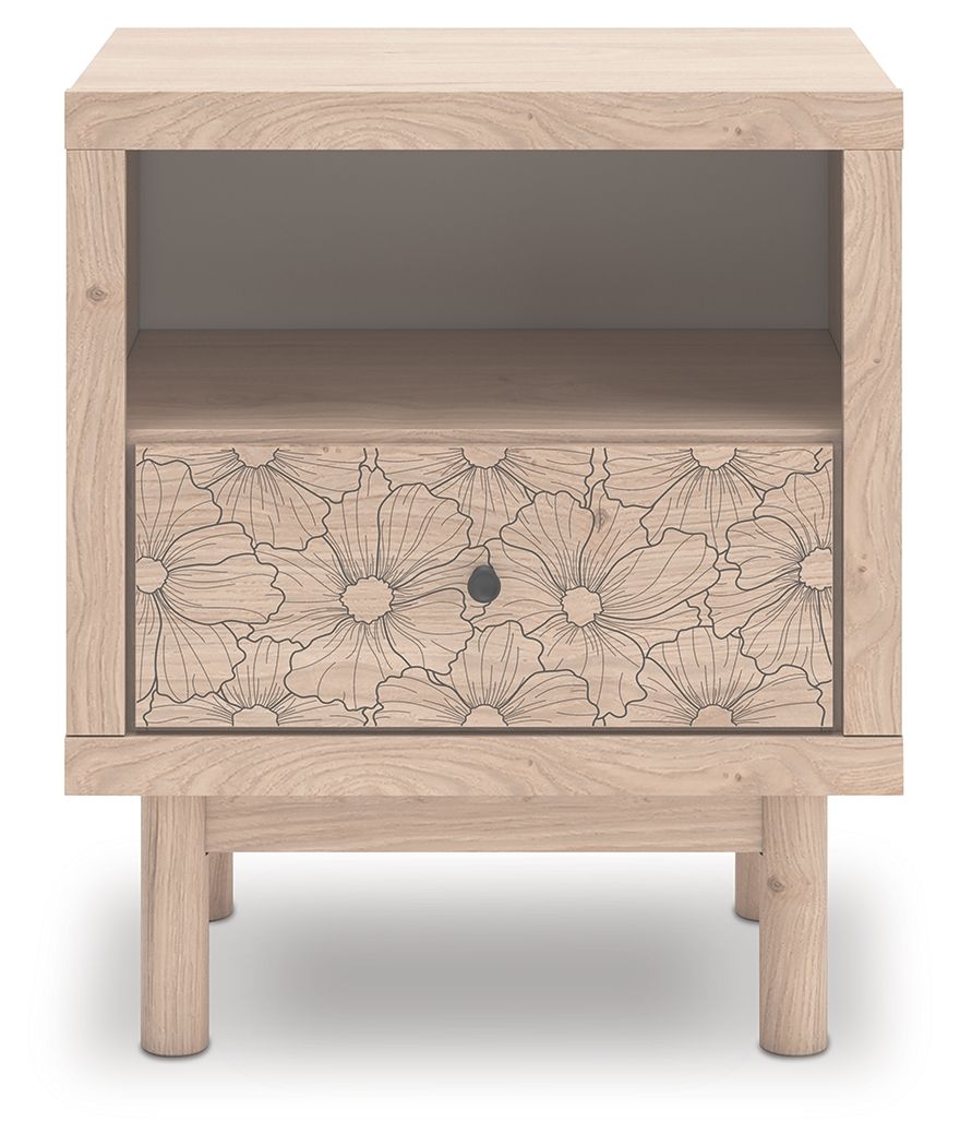 Arloster - One Drawer Night Stand - Tan - Signature Design by Ashley® - 7