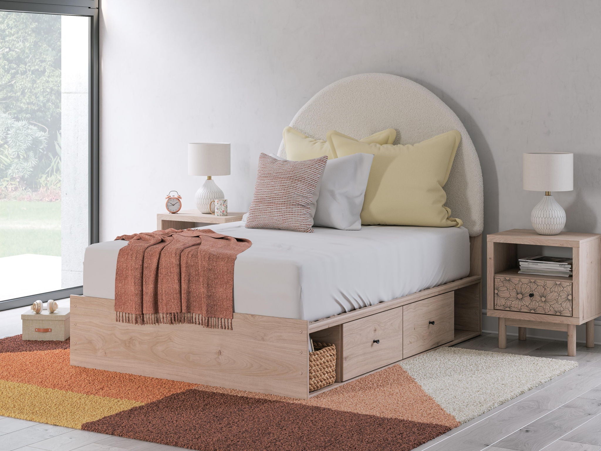 Arloster - Upholstered Panel Bed - Signature Design by Ashley® - 54