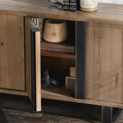 Danica - Sideboard - Natural Oak, alternate view 8 with wood construction