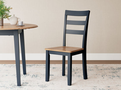 Gesthaven - Dining Room Side Chair (Set of 2), alternate view 28 with wood construction