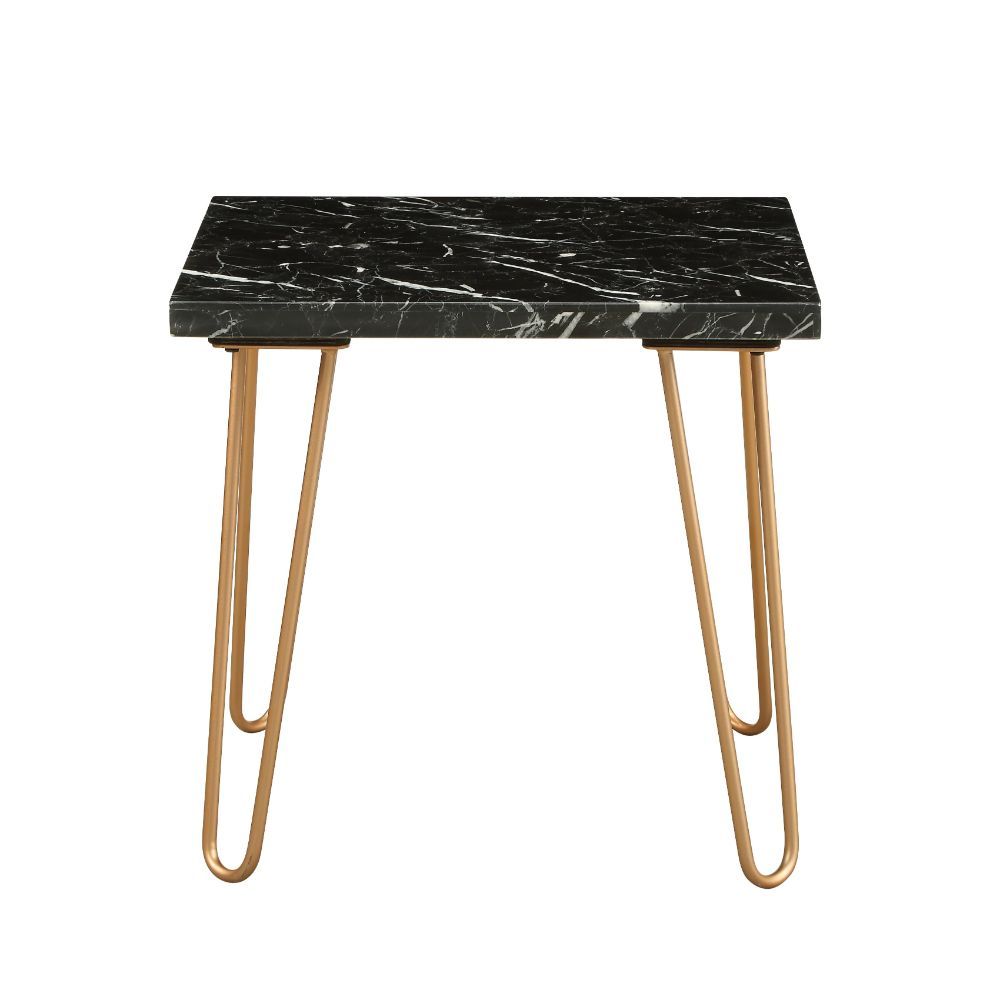 Telestis - End Table, alternate view 9 with marble
