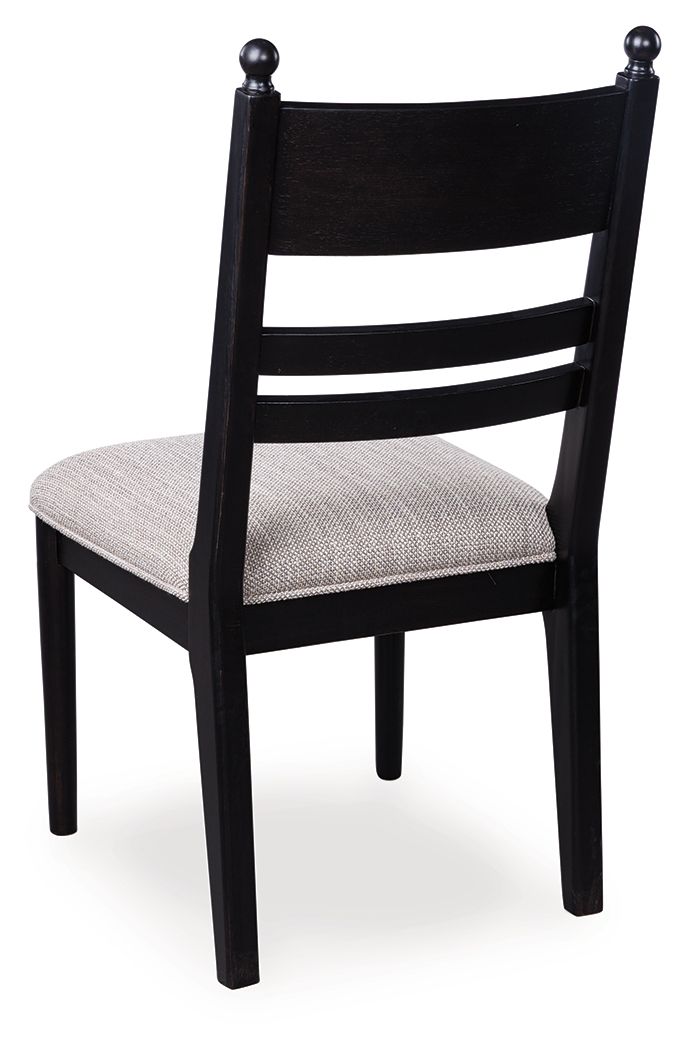 Greddinton - Dining Upholstered Side Chair (Set of 2), alternate view 9
