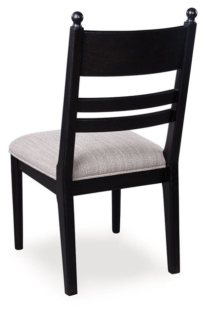 Greddinton - Dining Upholstered Side Chair (Set of 2), alternate view 9