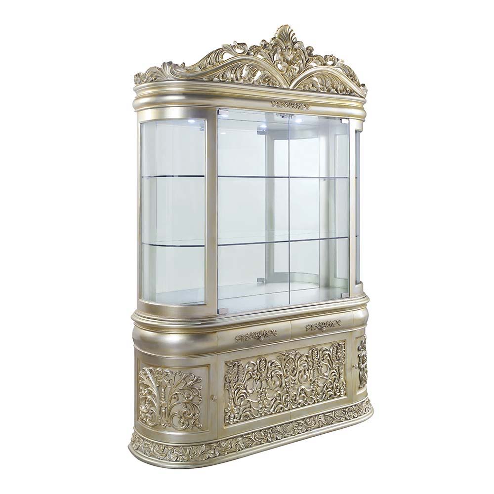 Sorina - Curio - Antique Gold, alternate view 6 with wood construction