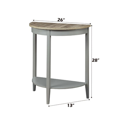 Justino - Console Table, alternate view 11 with wood construction