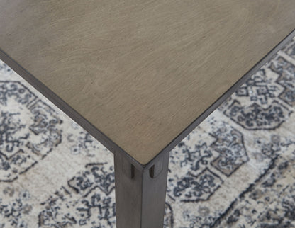 Bridson - Square Counter TBL Set (Set of 5) - Gray, alternate view 5 with polyester fabric