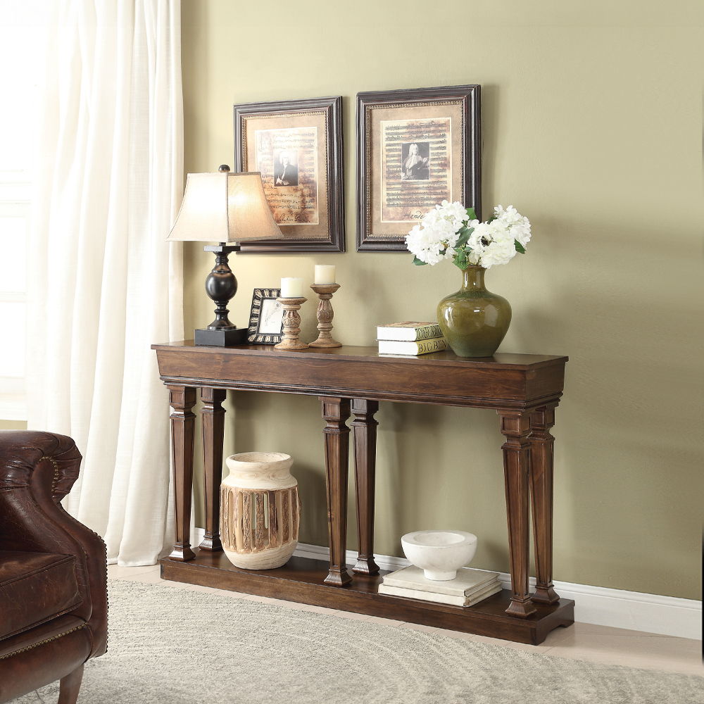 Garrison - Accent Table, alternate view 12 with solid wood
