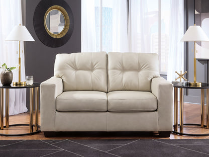 Santorine - Living Room Set, alternate view 28 with faux leather