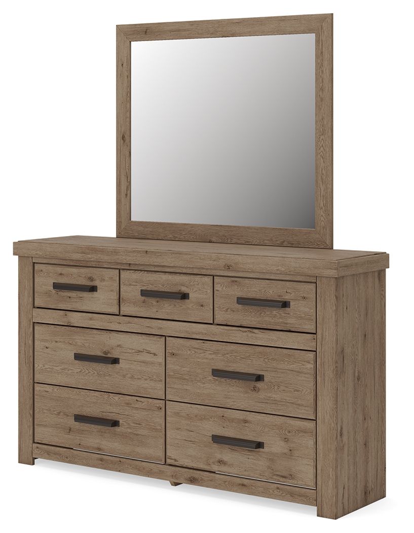 Oliandon - Dresser, alternate view 2 with wood construction