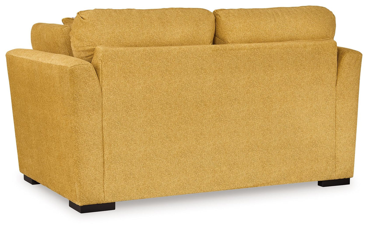 Keerwick - Living Room Set, alternate view 14 with velvet upholstery