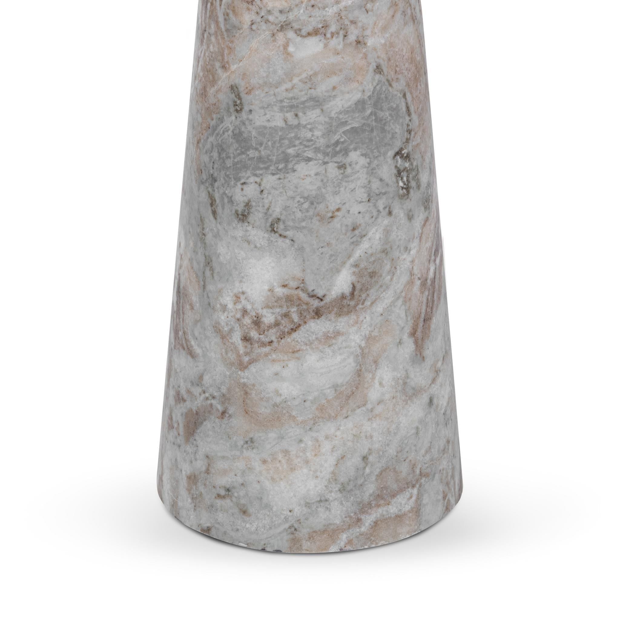 Huxley - Marble Round Accent Table, alternate view 7