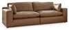 Emilia - Sectional, product view with faux leather