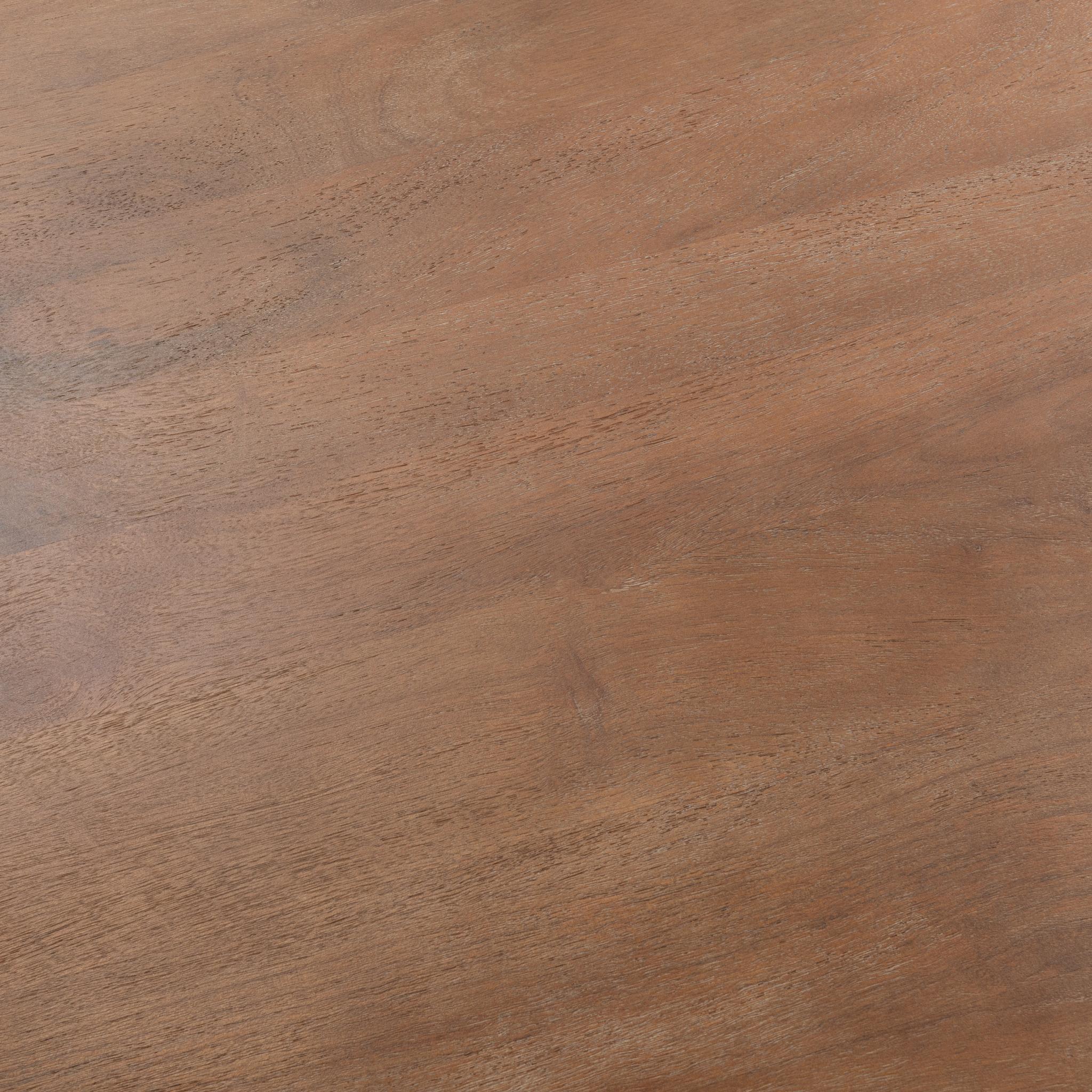 Rodrigo - Round Dining Table - Hickory Brown, alternate view 6 with wood construction
