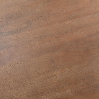Rodrigo - Round Dining Table - Hickory Brown, alternate view 6 with wood construction