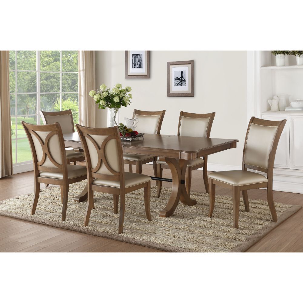 Harald - Dining Table - Gray Oak, alternate view 5 with solid wood