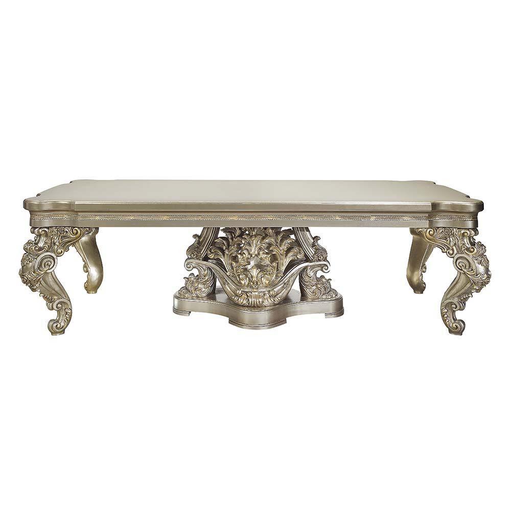 Danae - Dining Table - Champagne & Gold, product view