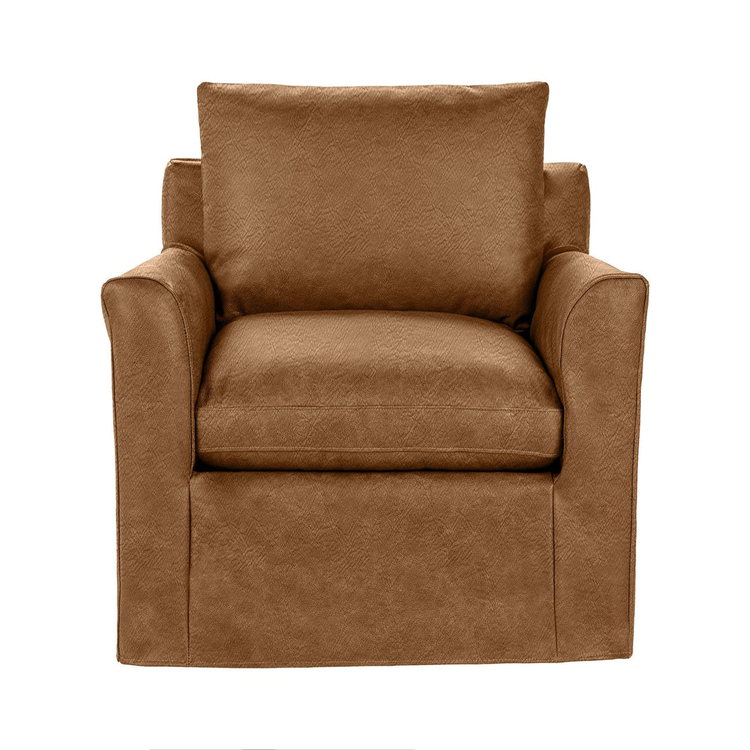 Cassiano - Swivel Chair, alternate view 18 with leather upholstery
