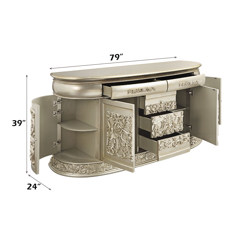 Sorina - Dresser - Antique Gold, alternate view 8