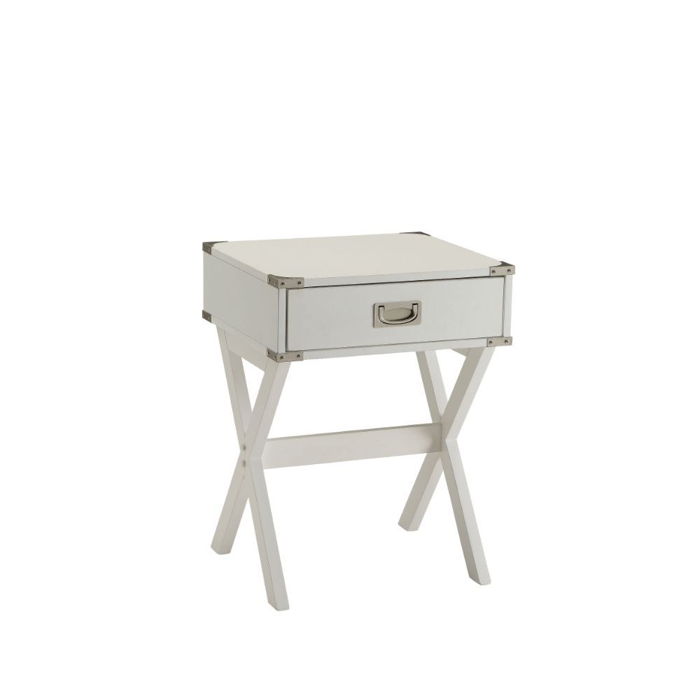 Babs - End Table, alternate view 3 with metal