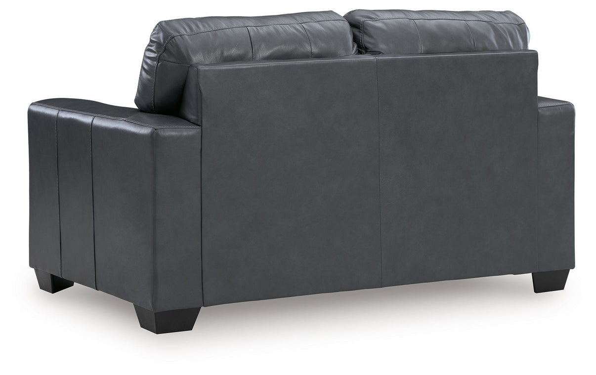Bolsena - Living Room Set, alternate view 17 with faux leather