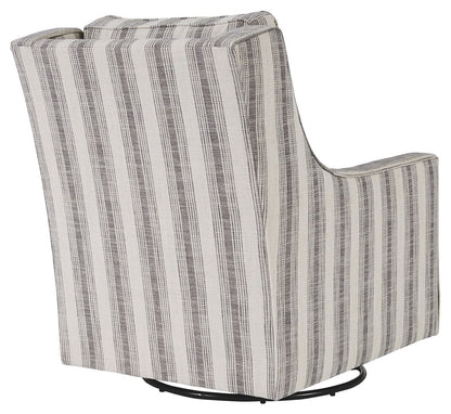 Kambria - Swivel Glider Accent Chair, alternate view 6