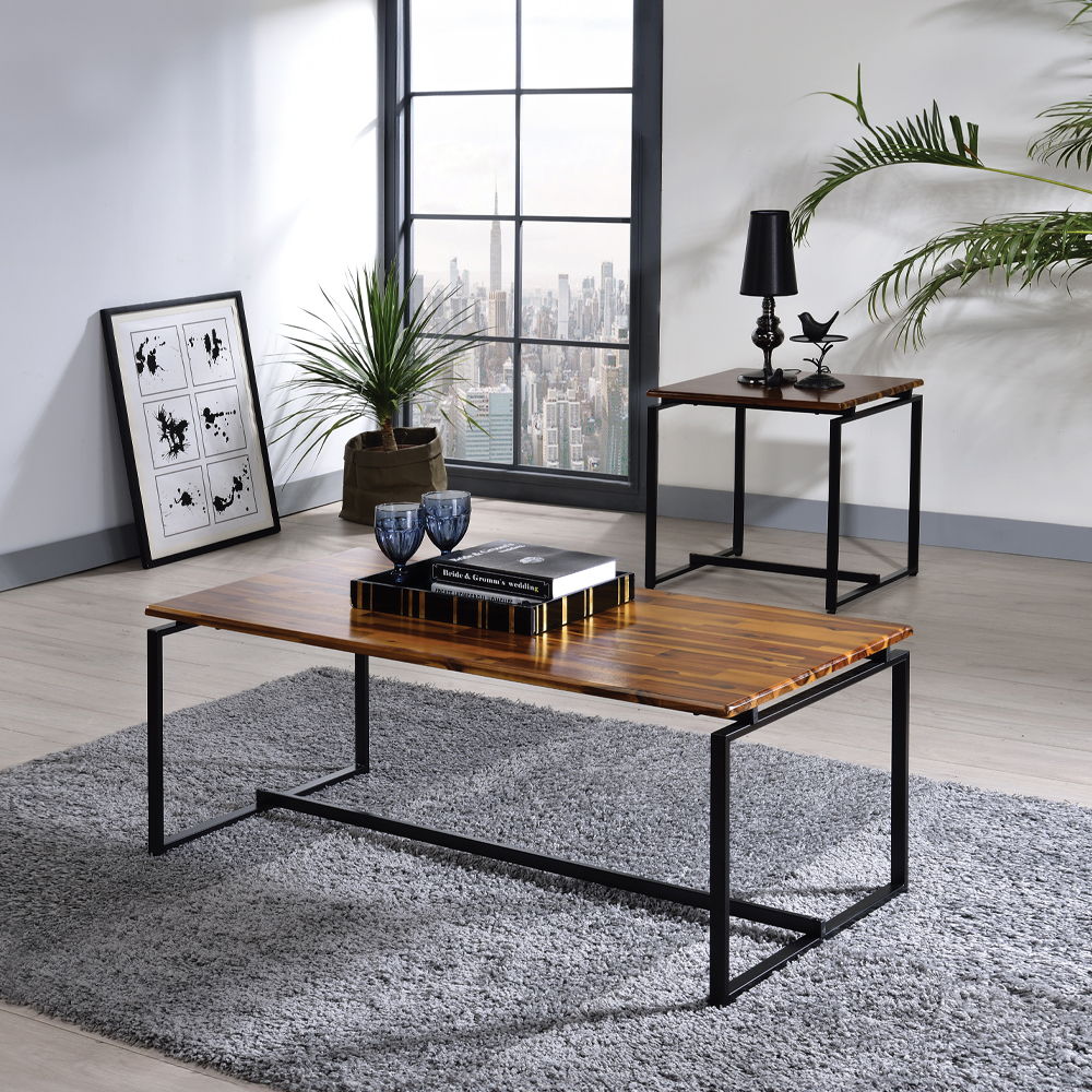 Jurgen - 3Pc Pack Coffee/End Set, alternate view 2 with engineered wood