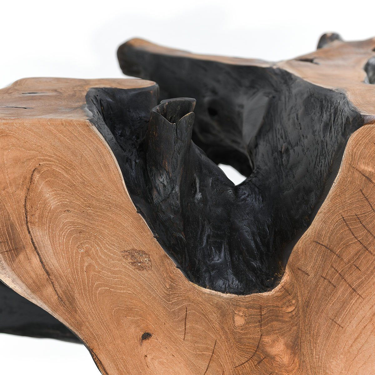 Cypress - 40" Square Coffee Table, alternate view 13 with wood construction