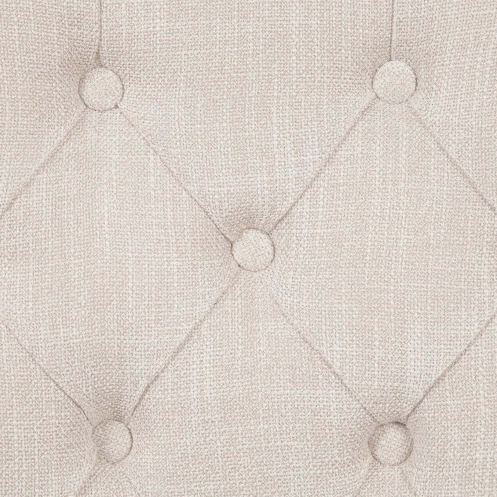 Gerardo - Side Chair (Set of 2) - Beige Linen & Weathered Espresso, alternate view 8 with wood construction