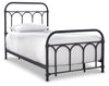 Nashburg - Arch Bed, product view with metal