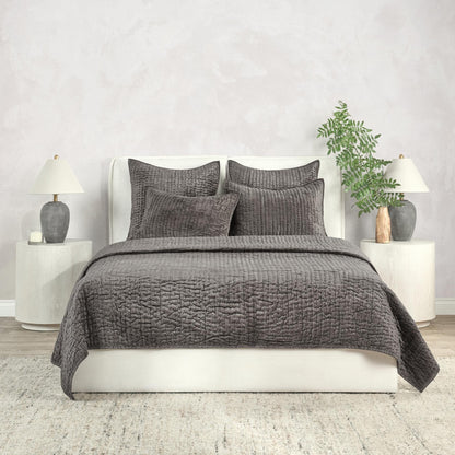 Bari - Velvet Quilt Set - Villa - 86