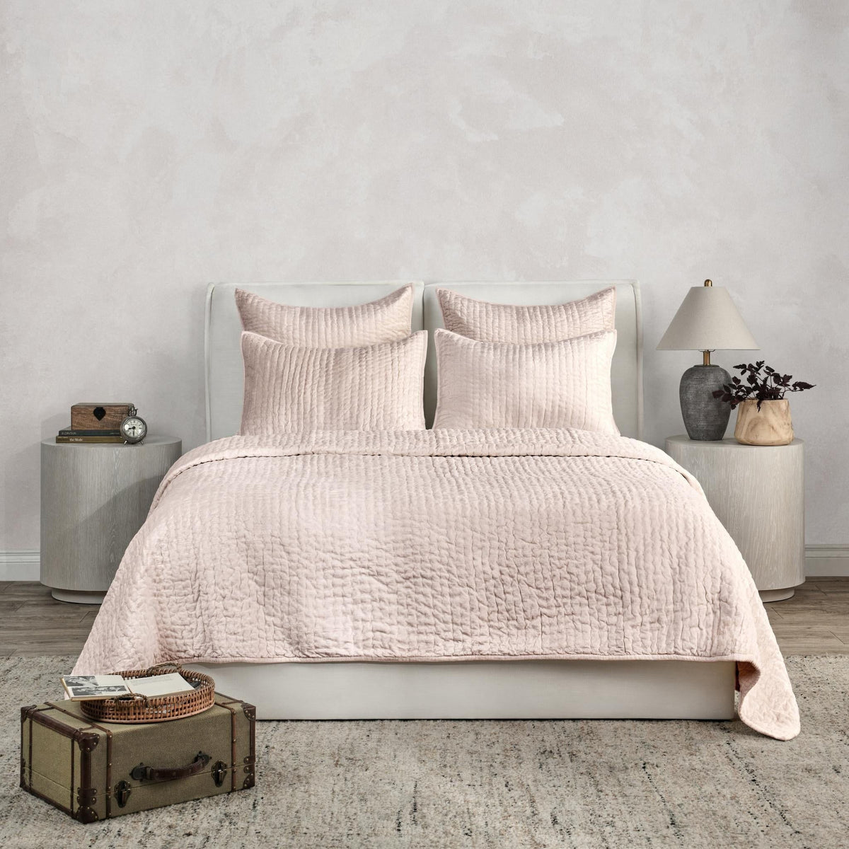 Bari - Velvet Quilt Set - Villa - 22