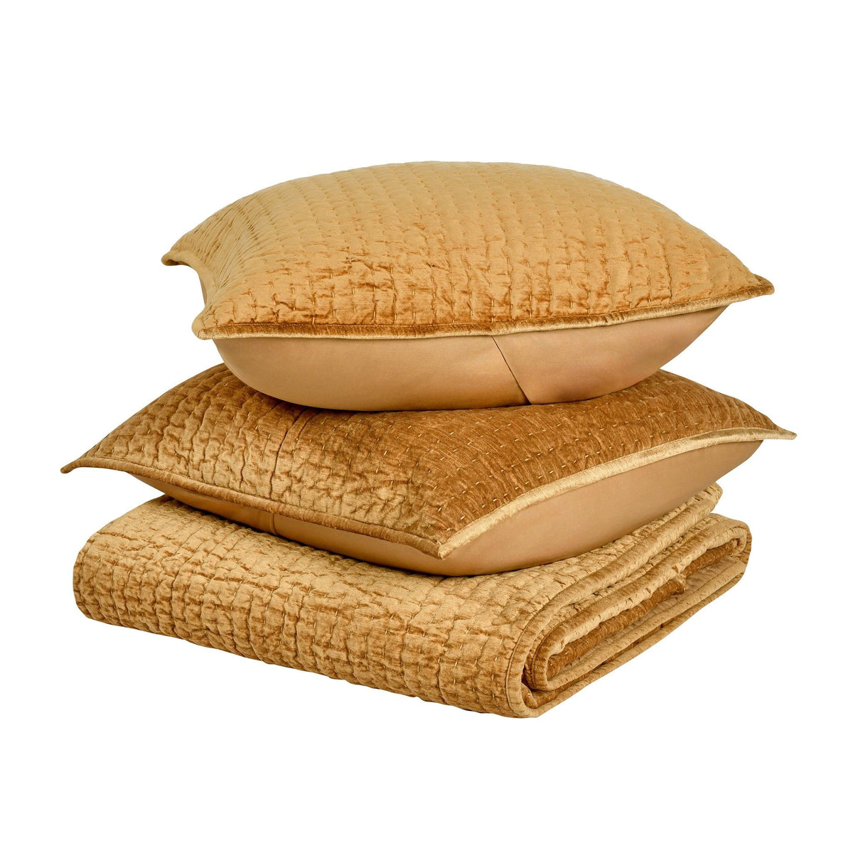 Bari - Velvet Quilt Set - Villa - 28