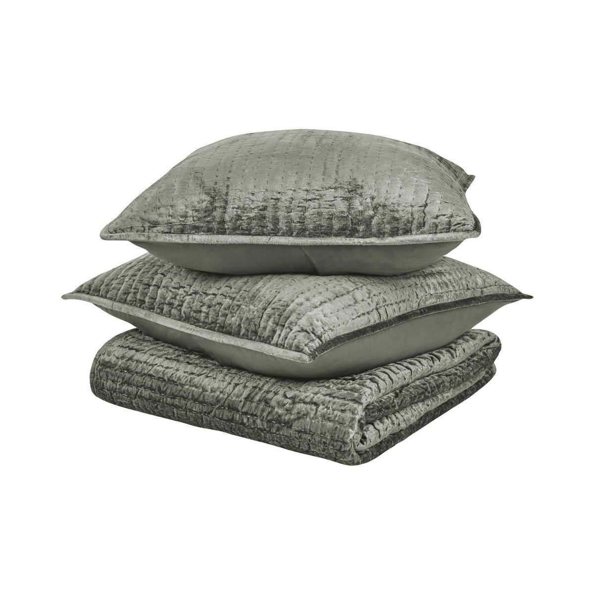 Bari - Velvet Quilt Set - Villa - 73