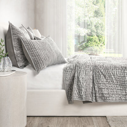Bari - Velvet Quilt Set - Villa - 23
