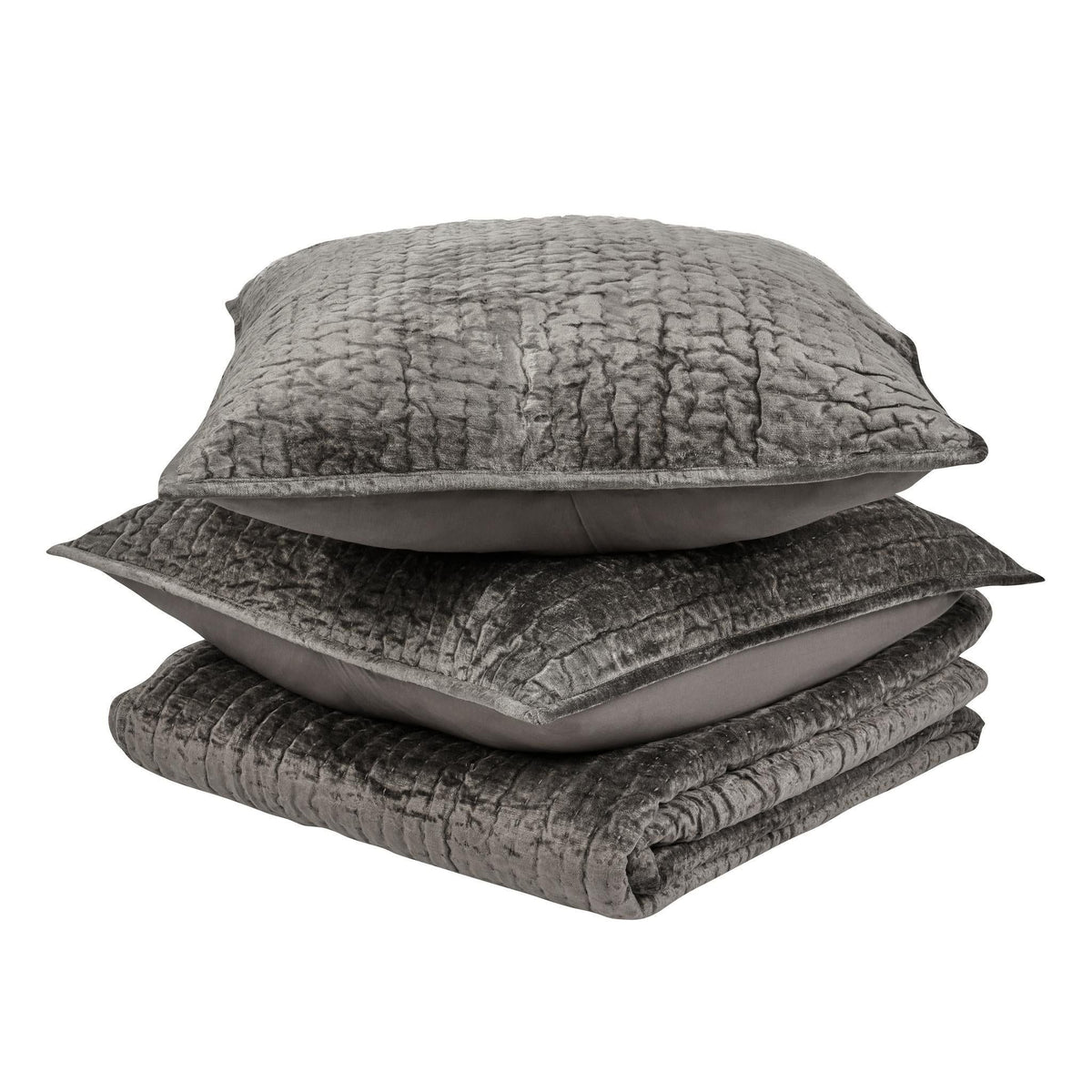 Bari - Velvet Quilt Set - Villa - 84