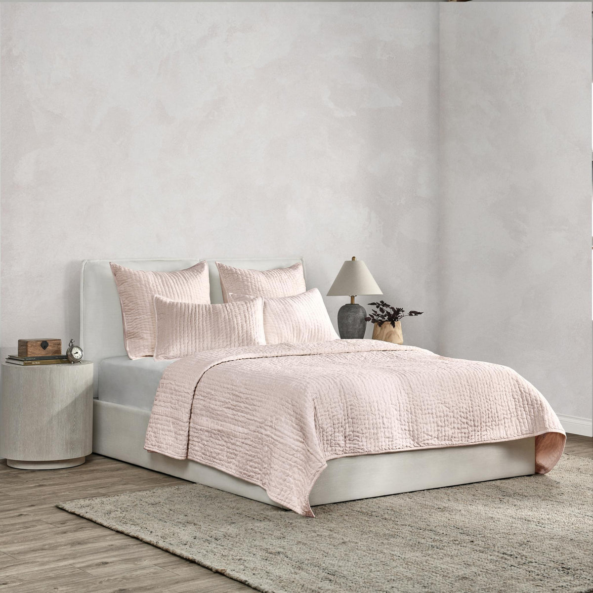 Bari - Velvet Quilt Set - Villa - 54