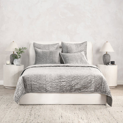 Bari - Velvet Sham - Gray - Villa - 6
