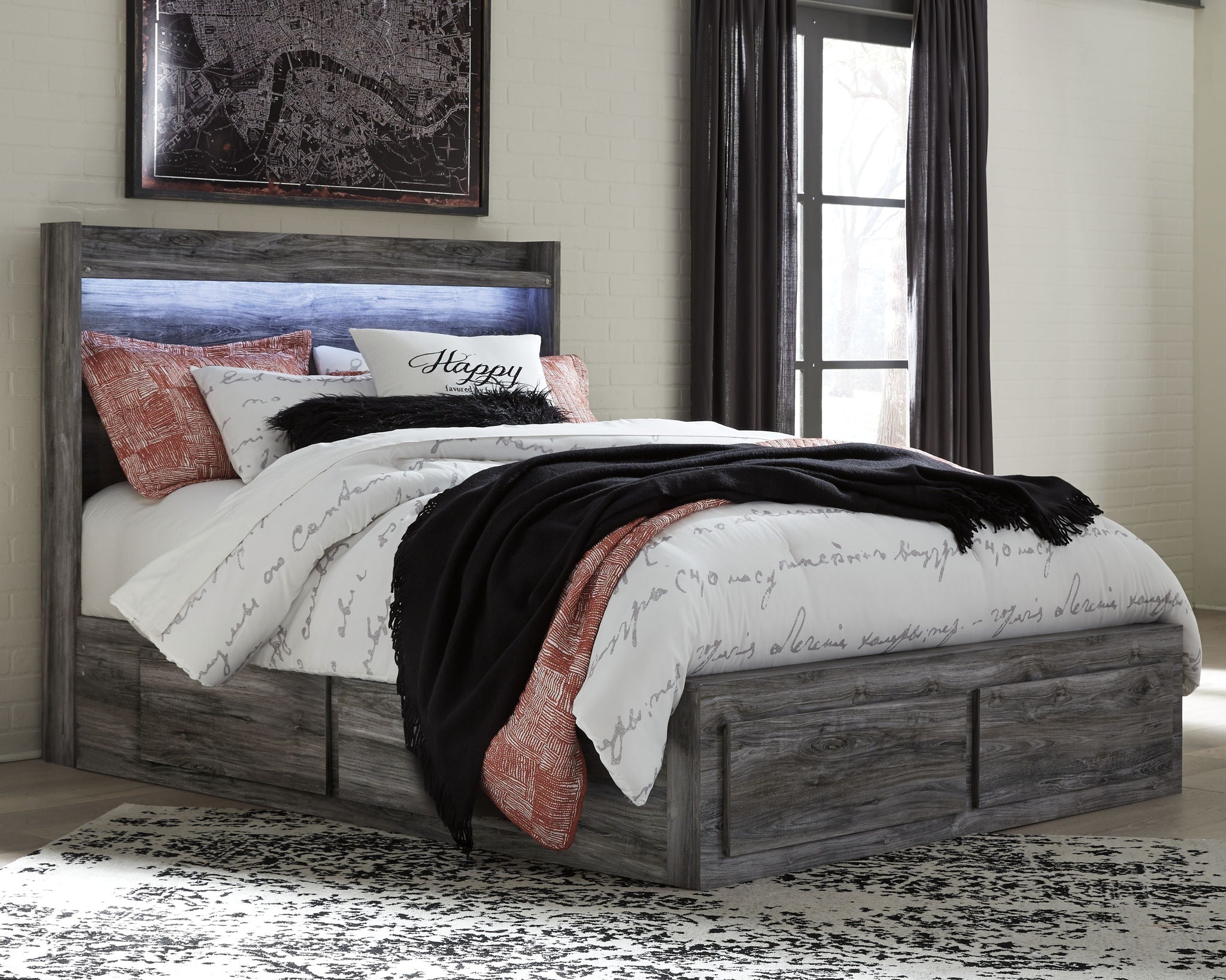 Baystorm - Panel Bedroom Set - Gray - Signature Design by Ashley® - 14
