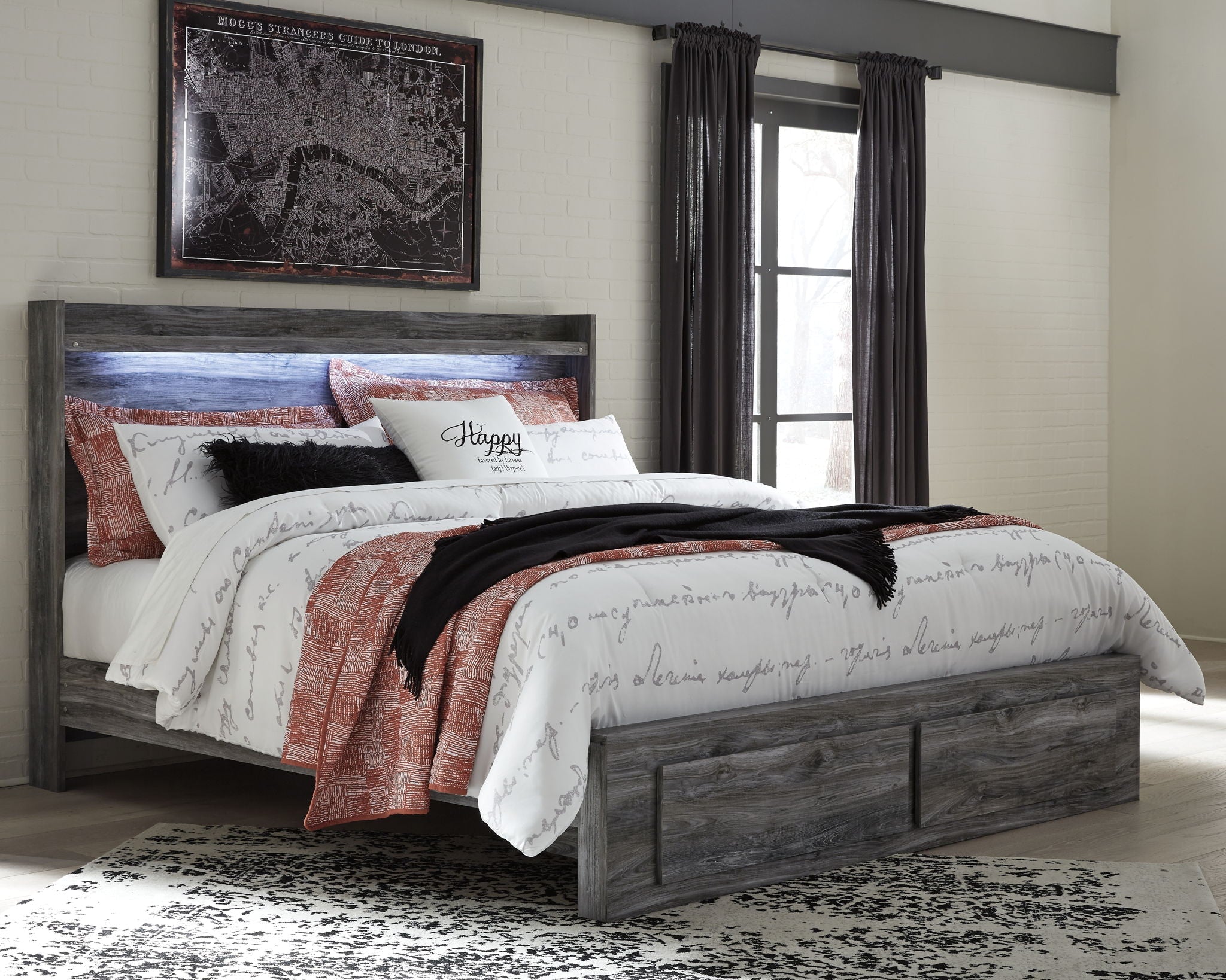 Baystorm - Panel Bedroom Set - Gray - Signature Design by Ashley® - 9